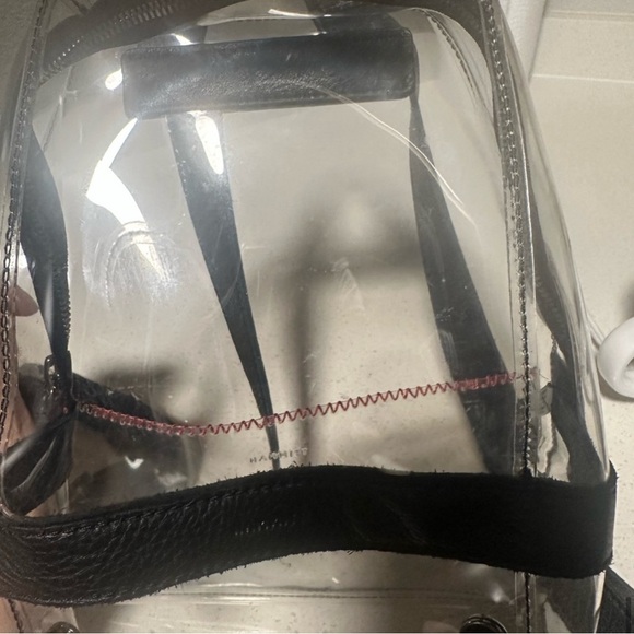 HUNTER Clear and Black Backpack - Picture 5 of 5